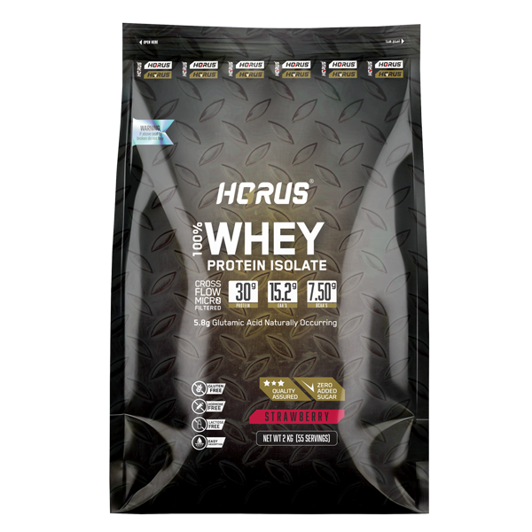 HORUS-100% Whey Protein Isolate (2 Kg - 56 Servings)