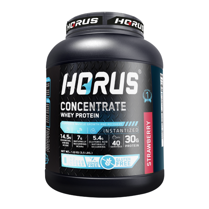 HORUS-Whey Protein Concentrate (1.6 Kg - 40 Servings)