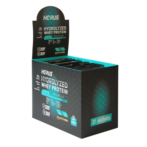 HORUS-Hydrolyzed Whey Protein, 21 Sachets (21 Servings)