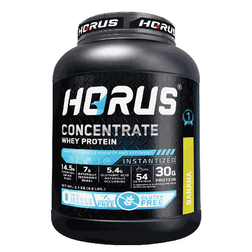 HORUS-Whey Protein Concentrate (2.1 Kg - 54 Servings)