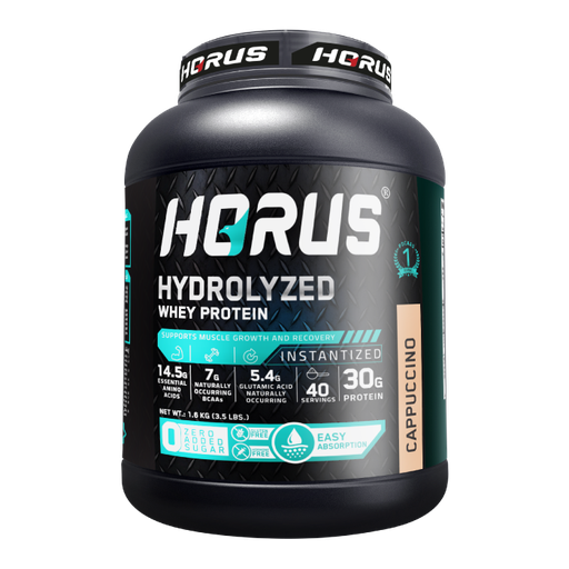 HORUS-Hydrolyzed Whey Protein (1.7 Kg - 40 Servings)